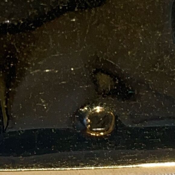 SWAROVSKI 80s Maximalism GoldTone Green Enamel Medieval Cosplay Shield Brooch - Picture 6 of 7